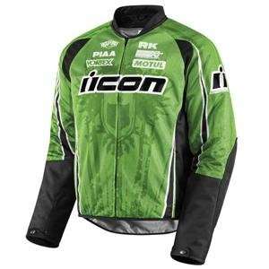  Icon Hooligan 2 Threshold Jacket   3X Large/Green 