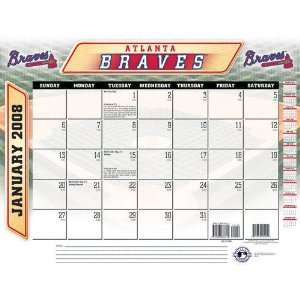  Atlanta Braves 2008 Desk Calendar