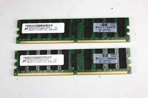 HP 8GB (2x 4GB) PC2 5300P DDR2 405477 061 Server Memory  
