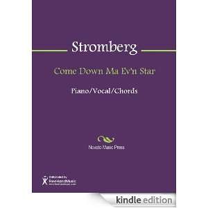 Come Down Ma Evn Star Sheet Music John Stromberg  Kindle 