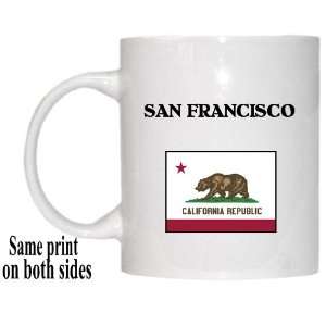   US State Flag   SAN FRANCISCO, California (CA) Mug 
