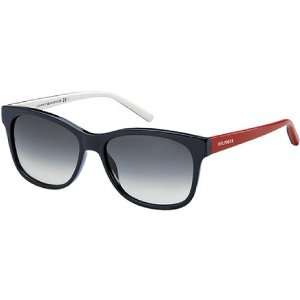   Sunglasses   Blue Red White/Gray Shaded / Size 56/16 140 Automotive