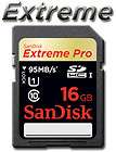 SanDisk 16GB 16G Extreme Pro SD SDHC Flash Memory Card 95MB/s 633X UHS 