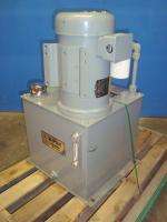 PARKER 10 Gallon H Pack Hydraulic Power Unit 2330 PSI 5 HP 3 Phase 