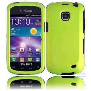  Neon Green Hard Case Cover for Samsung Illusion i110 Cell 
