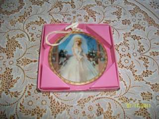 Enesco Porcelain Barbie Ornament Wedding Day 1959 NIB  