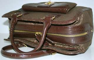 DKNY Town & Country Turmlock 2pc set Handbag Wallet Purse Box Bag Sac 