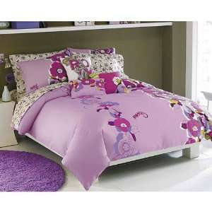  Roxy Hot House 8 piece Twin Twin XL Bed in a Bag Comforter 