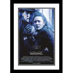 The Missing 20x26 Framed and Double Matted Movie Poster   Style A 