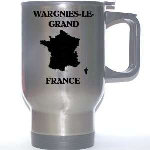  France   WARGNIES LE GRAND Stainless Steel Mug 