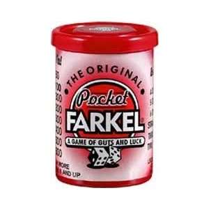  Pocket Farkel Dice Game   Red Toys & Games