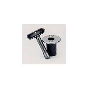  Brasstech 510/15S Log Lighter Key & Flange Satin Nickel 