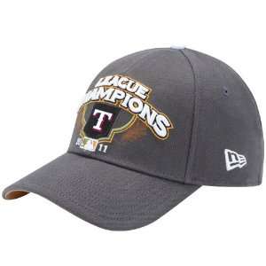  New Era Texas Rangers Youth Charcoal 2011 American League 