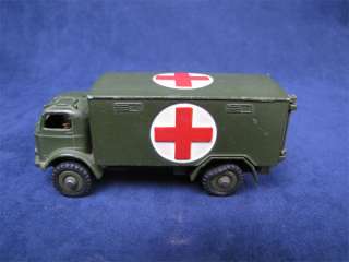 Vintage Dinky Toys Army Military Ambulance Truck #626  