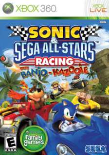 XBox 360   Sonic and Sega All Star Racing  