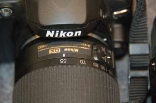 Nikon D40X 10.2 Megapixel Digital SLR Camera Two Lens Kit, with 18 