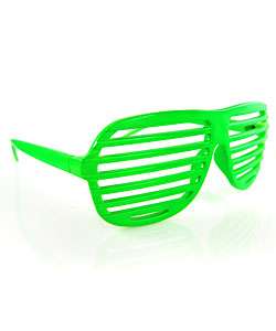 Shutter Shades Green Sunglasses  