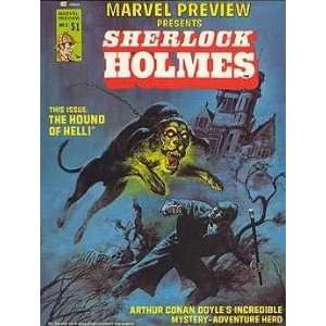 Marvel Preview #5 Sherlock Holmes Archie Goodwin  Books