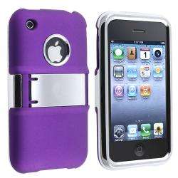   Stand Rubber Coated Case for Apple iPhone 3G/ 3GS  