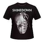 SHINEDOWN   SKULL GRENADE T SHIRT BLACK L   T SHIRT ATL