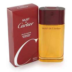 Must De Cartier Womens 3.4 oz Eau De Toilette Spray  