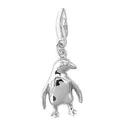 Sterling Silver Penguin Charm  