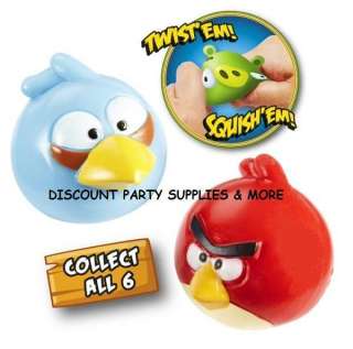 Angry Birds Mashems Squishems Red Bird & Blue Bird  