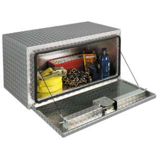 JOBOX 18 Long Heavy Gauge Aluminum Underbed Box   ClearCoat 756980 