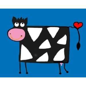  Love Cow Wall Mural