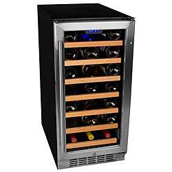 30 Bottle Built in Wine Cooler Refrigerator  