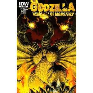  Godzilla Kingdom of Monsters #5 Retailer Incentive Variant 