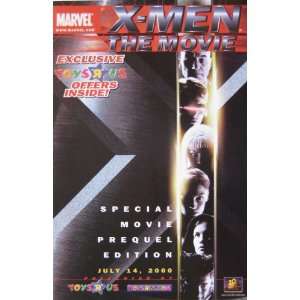  X MEN MOVIE SPECIAL PREMIERE PREQUEL EDITION, May 2000 