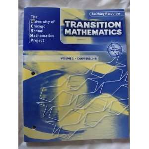  California Transition Mathematics Vol 1 Teaching Resources Books