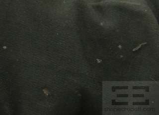 Maxx New York Black Pebbled Leather & Tan Trim Shoulder Bag  