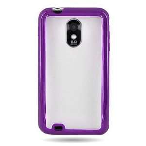  WIRELESS CENTRAL Brand Hybrid Hard Snap on CLEAR Back Plastic 