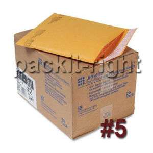 100) #5 Jiffylite Bubble Mailers Sealed Air Best 10x16  