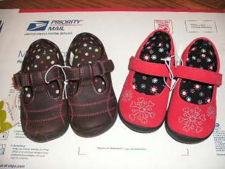 TODDLER GIRLS SHOES NEW JUMPING BEANS MARY JANES COLORS  