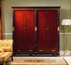 Rosewood Baroque Armoire Wardrobe  