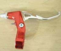 RED ANODIZED BMX LOWRIDER BICYCLE BRAKE LEVER PART 524  