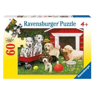 Melissa and Doug Golden Retriever with Puppies Cardboard Jigsaw Puzzle 