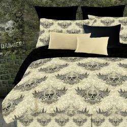   Winged Skull Full size Bed in a Bag with Sheet Set  