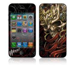 Celtic Skull Apple iPhone 4 Skin  