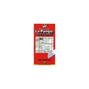  La Pampa Province Map (9781586110796) Auto Mapa SRL 