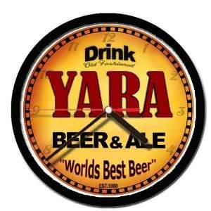  YARA beer and ale cerveza wall clock 