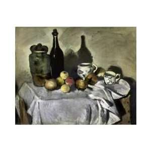  Paul Cezanne   Still Life With Table Utensils Giclee
