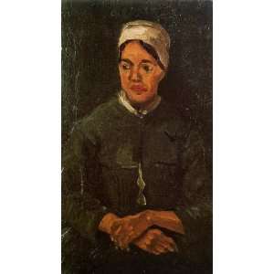  Oil Painting Peasant Woman, Seated Vincent van Gogh Hand 
