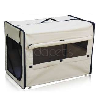 36 Beige EZ Soft Dog Crate Cage Kennel Carrier House  