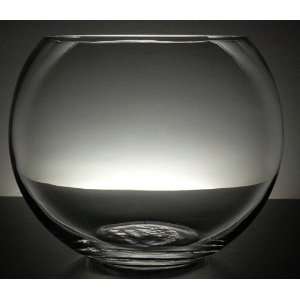  Glass Bubble Bowl Vase 12 X 11in Tall   2 Bowls