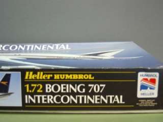   HUMBROL 172nd SCALE BOEING 707 300B INTERCONTINENTAL KIT #80 305