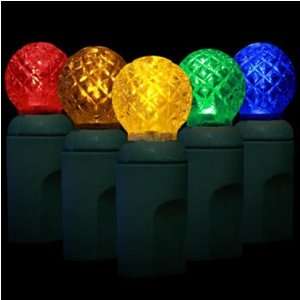  Commercial Grade LED G12 Light String of 25   Multi Color 